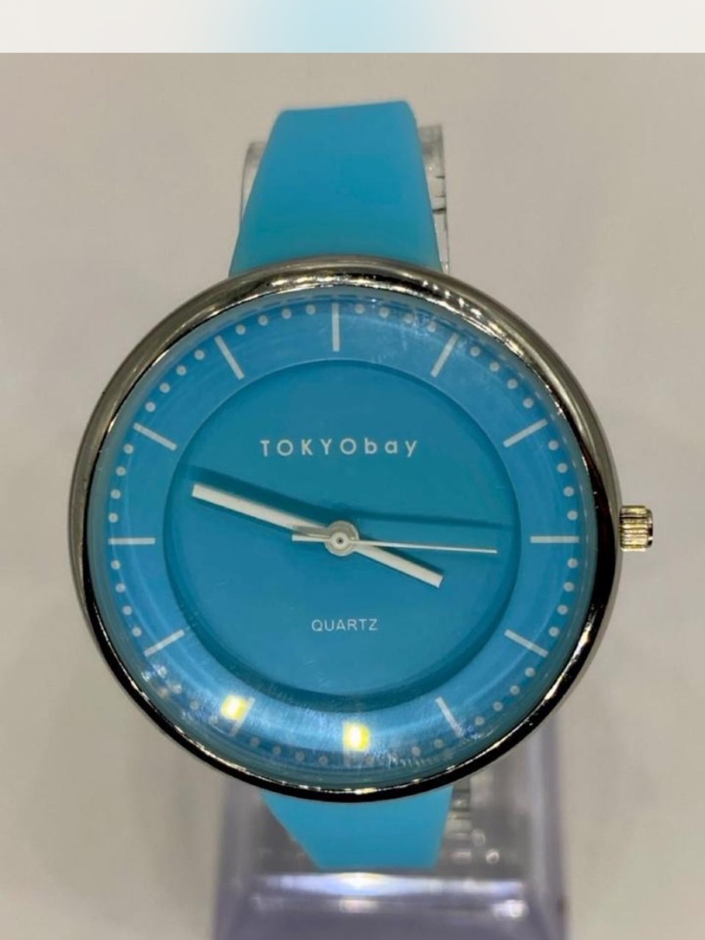 TOKYObay  *** Turquoise  Silicone Quartz Watch ^^^
